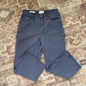 Women’s Casual Blue Cargo Wide Pant